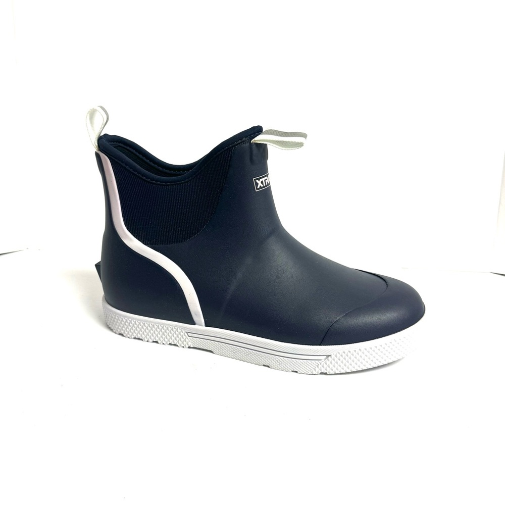 XTRATUF Men's Navy Rain & Snow Ankle Boots
